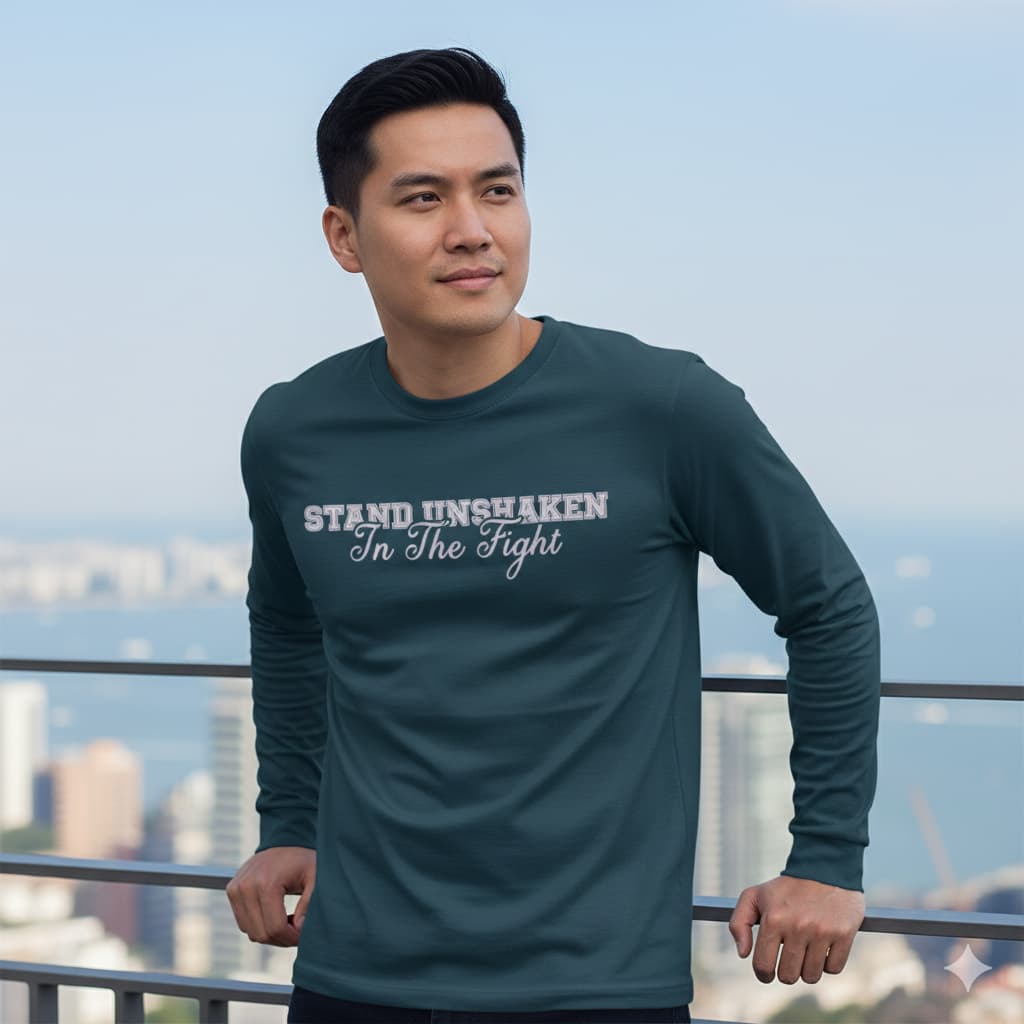 MENS NAVY BLUE ROUNDECK F/S T-SHIRT