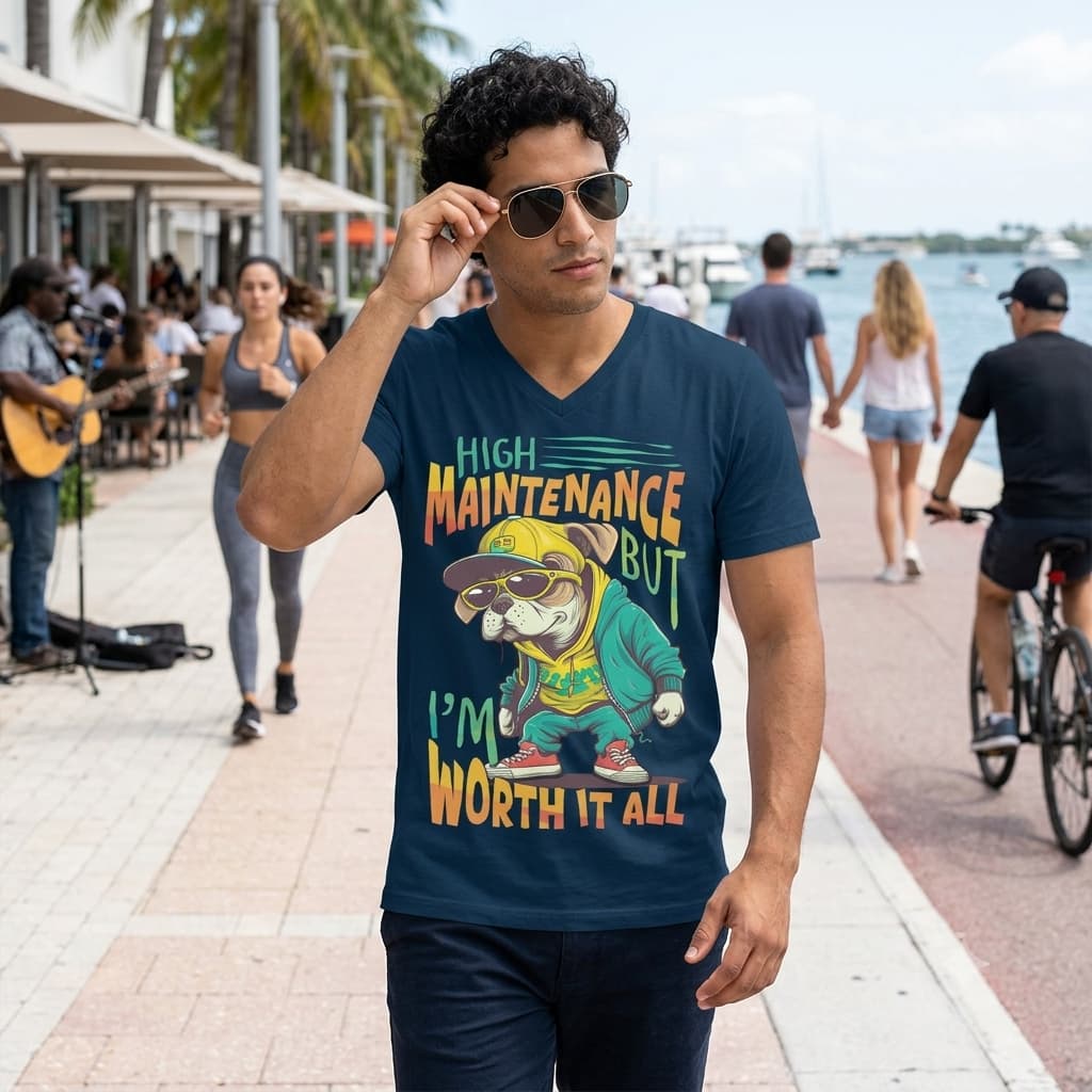karavirs™ Unapologetic Worth Tee alternate colourway — Mindset Apparel India