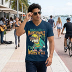 karavirs™ Unapologetic Worth Tee alternate colourway — Mindset Apparel India