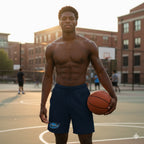 MENS NAVY BLUE SPORTSHORTS
