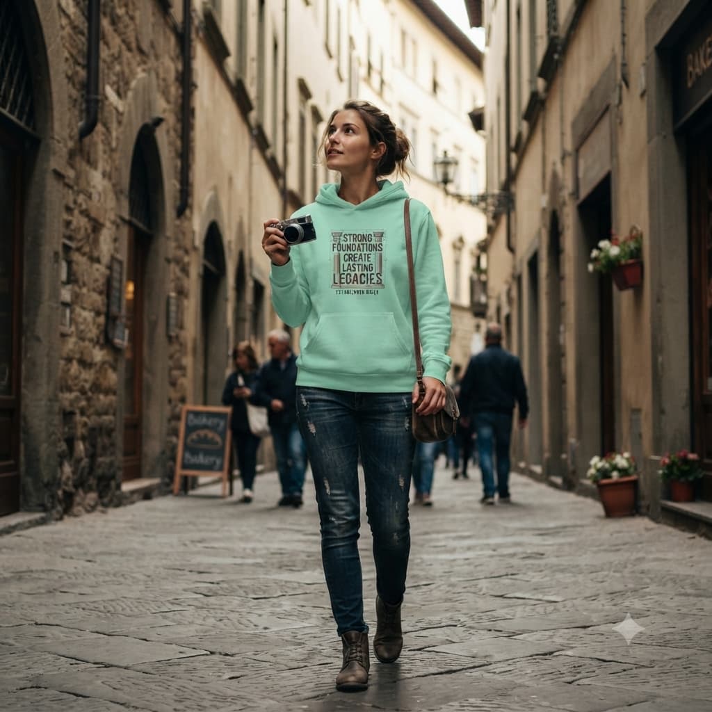 Women's Mint Green Hoodie