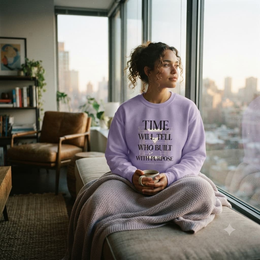 Women's Iris Lavender Sweatshirt