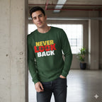 MENS OLIVE GREEN ROUNDECK F/S T-SHIRT