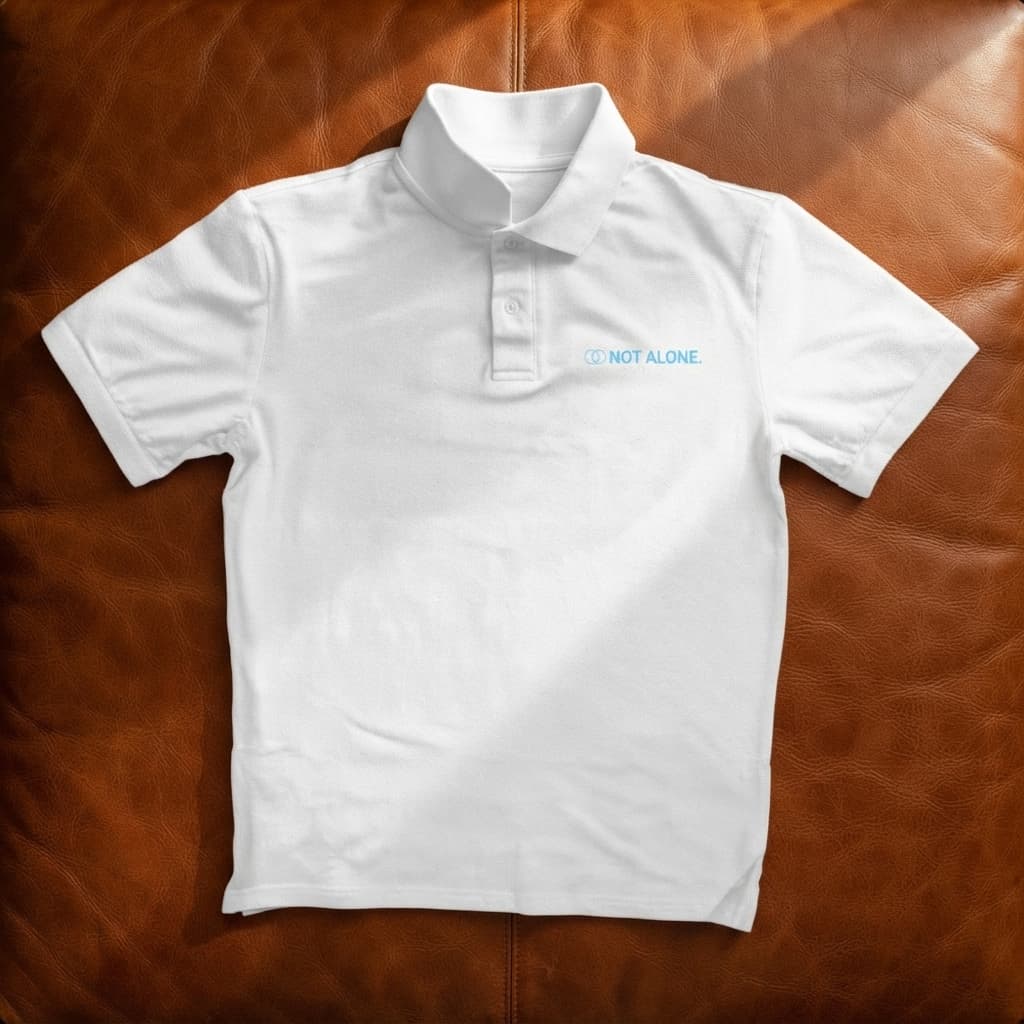 karavirs™ Not Alone — White Polo