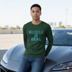 MENS OLIVE GREEN ROUNDECK F/S T-SHIRT