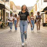 Women's Black Crop Top
