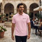 Men's Light Pink Polo T-shirt