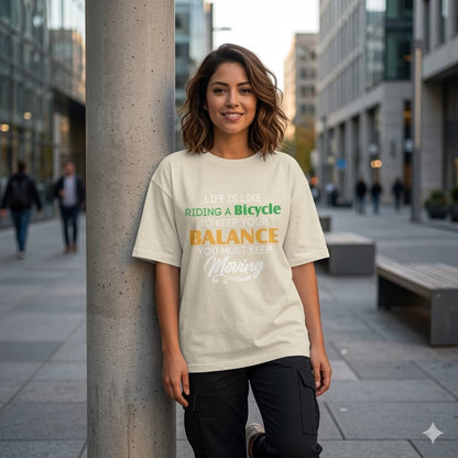 WOMENS OFF WHITE OVERSIZED ROUNDNECK T-SHIRT