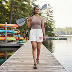 Women’s White Shorts