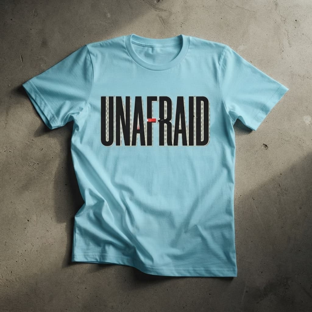 Men’s Surf Blue Round Neck T-shirt