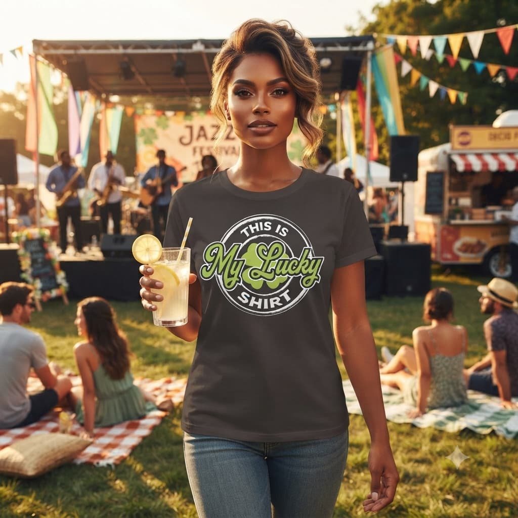Women's Charcoal Grey Round Neck T-shirt