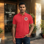 Men's Red Polo T-shirt