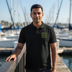 Men's Black Polo T-shirt