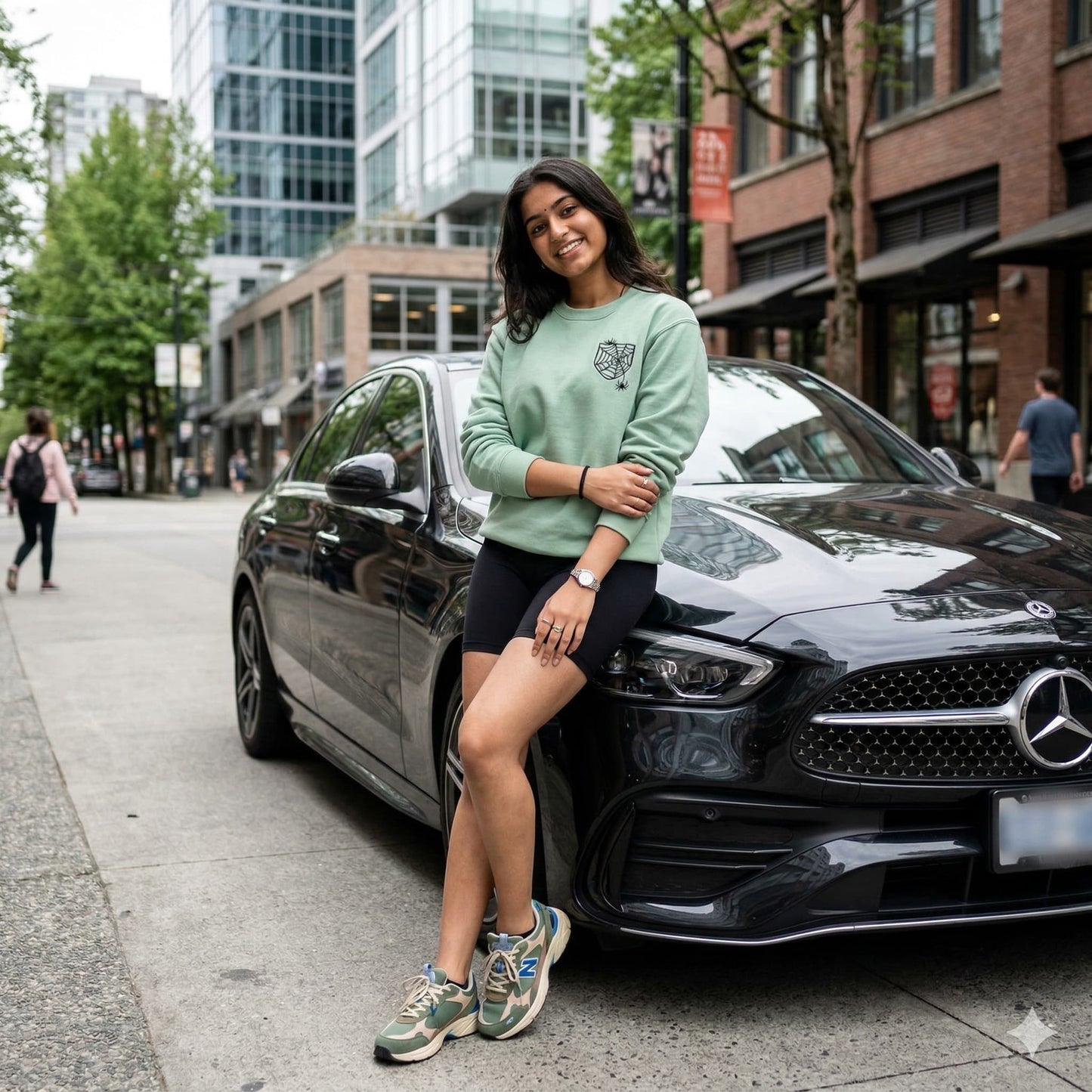 Women's Mint Green Sweatshirts