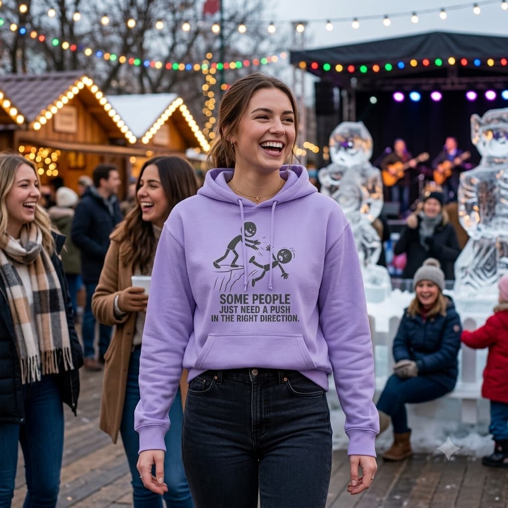 Women's Iris Lavender Hoodies