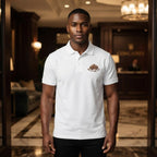 Men's White Polo T-shirt