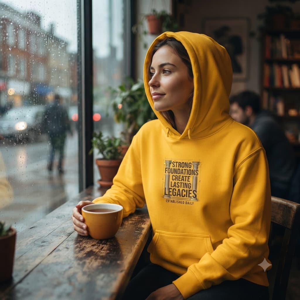 Women's Golden Yellow Hoodie