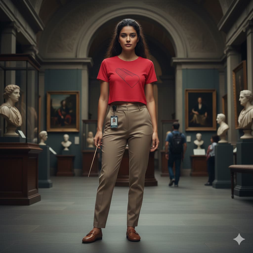 WOMENS RED CROP TOP