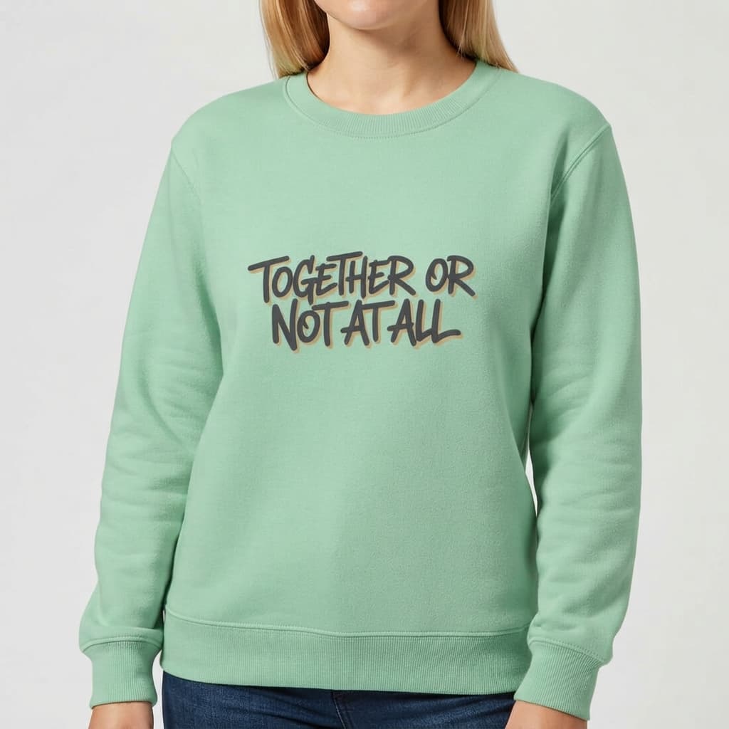 Women's Mint Green Sweatshirt