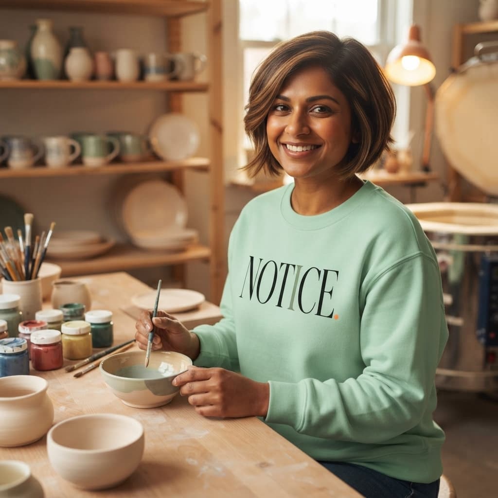 Women's Mint Green Sweatshirt