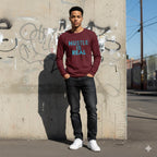 MENS MAROON ROUNDECK F/S T-SHIRT