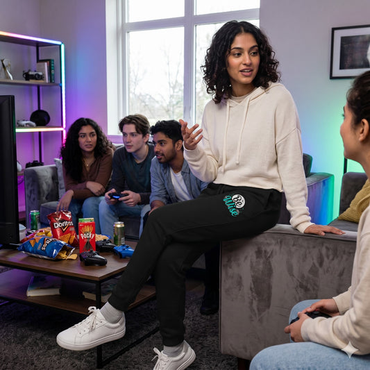 Women's Black Joggers