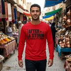 MENS RED ROUNDNECK T-SHIRT F/S