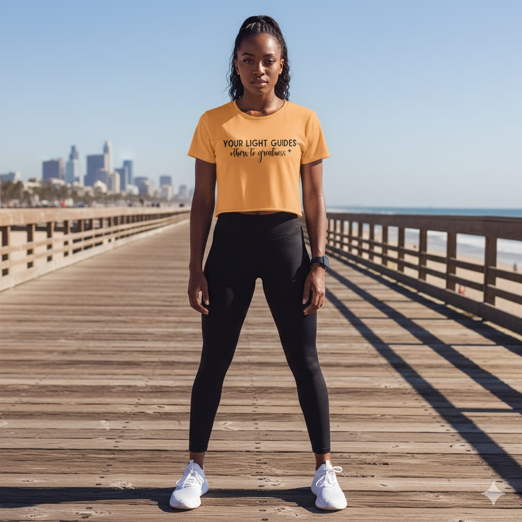 WOMENS MUSTARD YELLOW CROP TOP