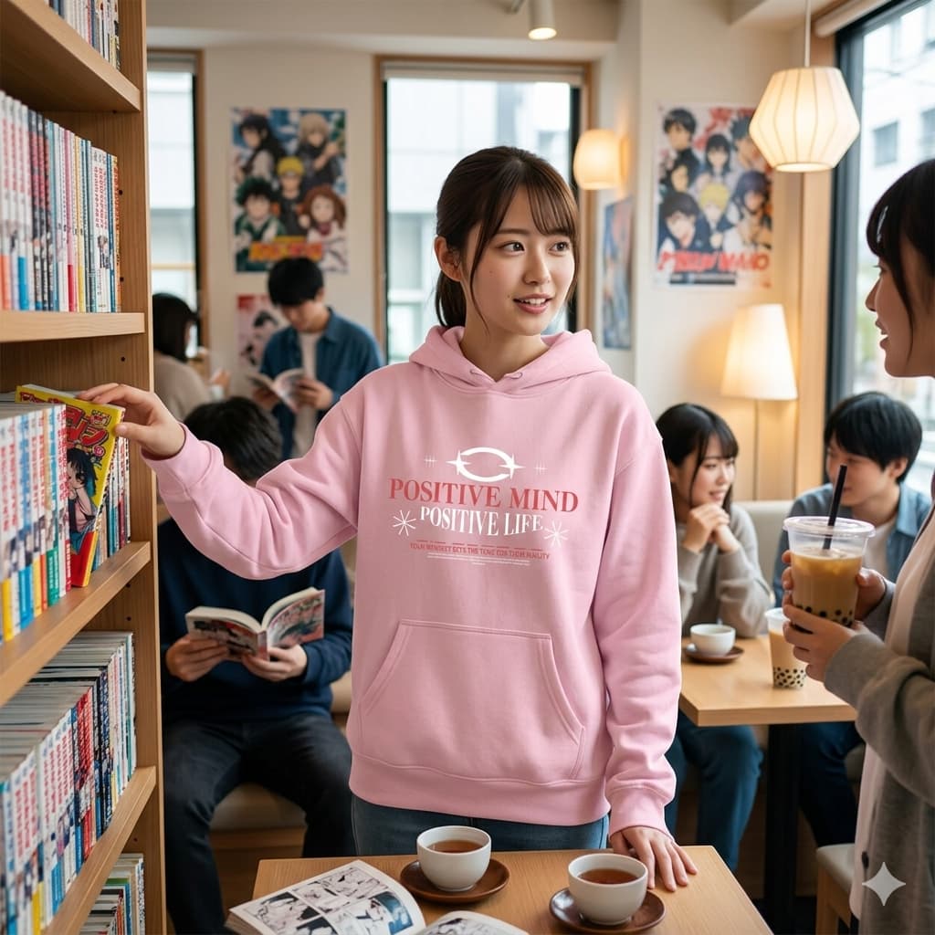 Women's Light Pink Hoodie