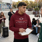 Men's Maroon Hoodie