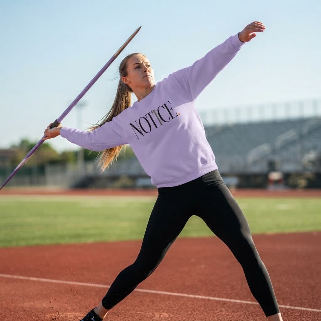 Women's Iris Lavender Sweatshirt