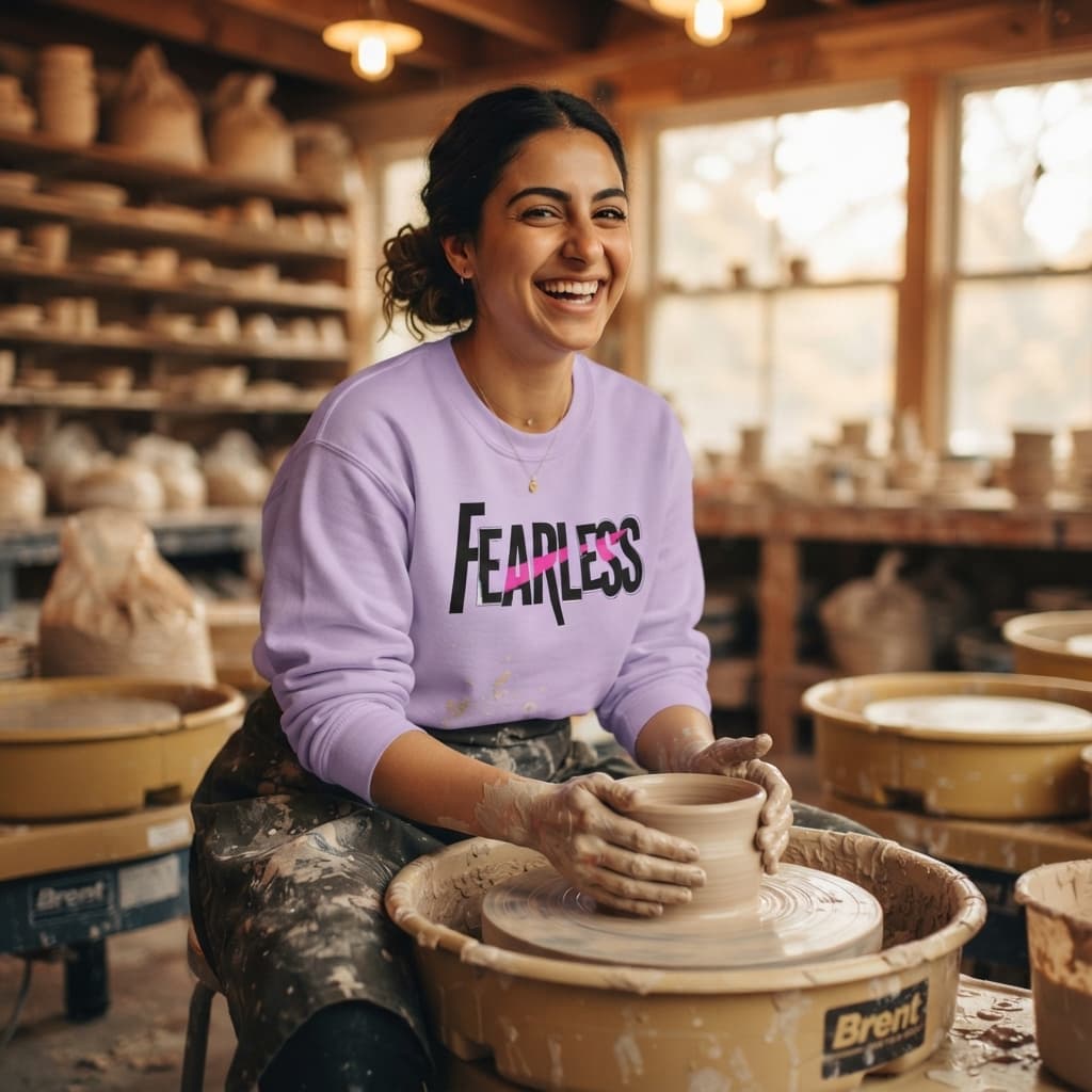Women’s Iris Lavender Sweatshirt