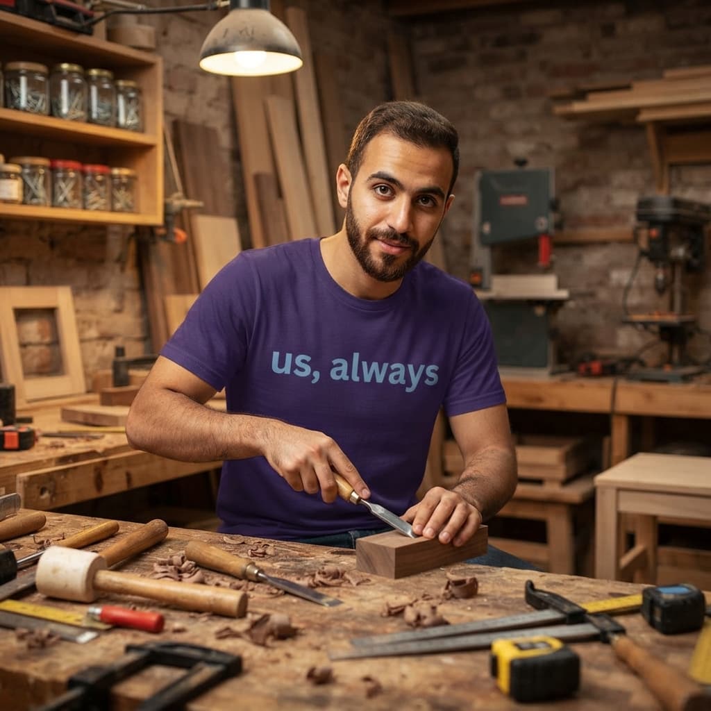 karavirs™ Us Always — Purple Tee
