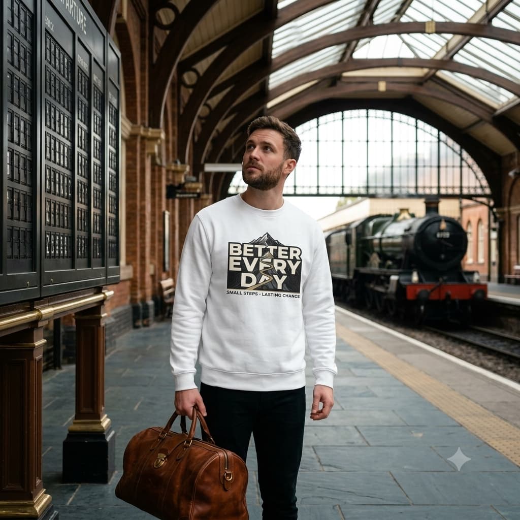 Men's White Sweatshirt