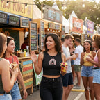 Women’s Black Crop Tank Tops 