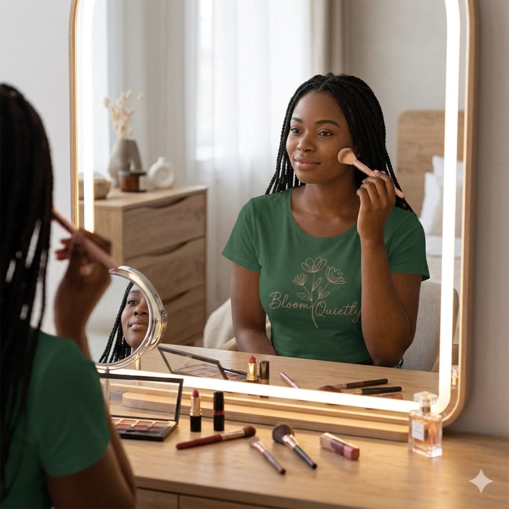 WOMENS OLIVE GREEN CROP TOP