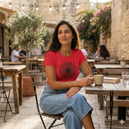 WOMENS RED CROP TOP