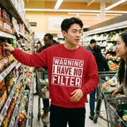Men's Red Sweatshirt