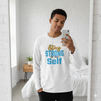 MENS WHITE ROUNDNECK F/S T-SHIRT