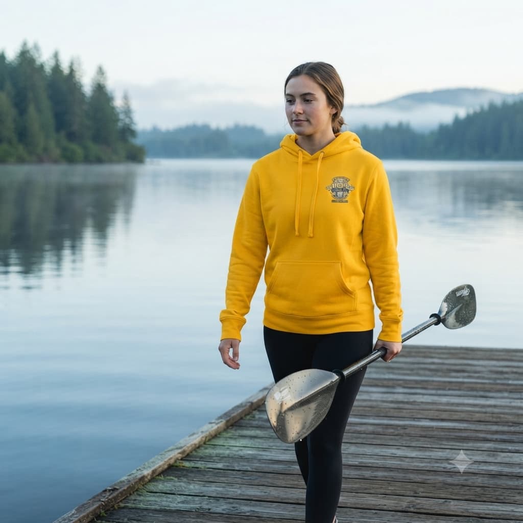 Women's Golden Yellow Hoodies