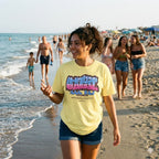 Women's Butter Yellow Round Neck T-shirt