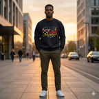 MENS BLACK SWEATSHIRT 