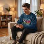 MENS NAVY BLUE SWEATSHIRT 