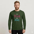 MENS OLIVE GREEN ROUNDNECK T-SHIRT F/S