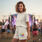 Women's White Shorts