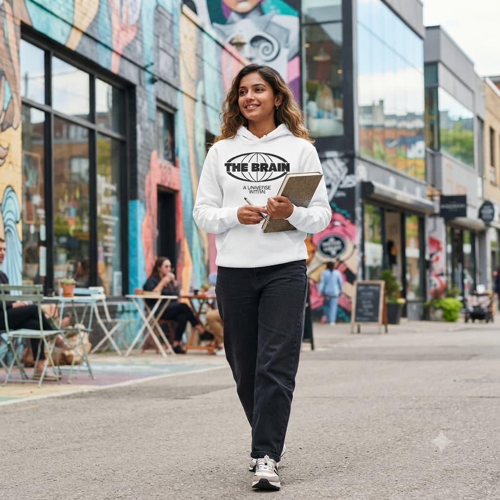 Women's White Hoodies