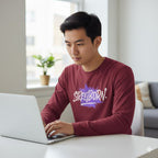 MENS MAROON ROUNDNECK F/S T-SHIRT