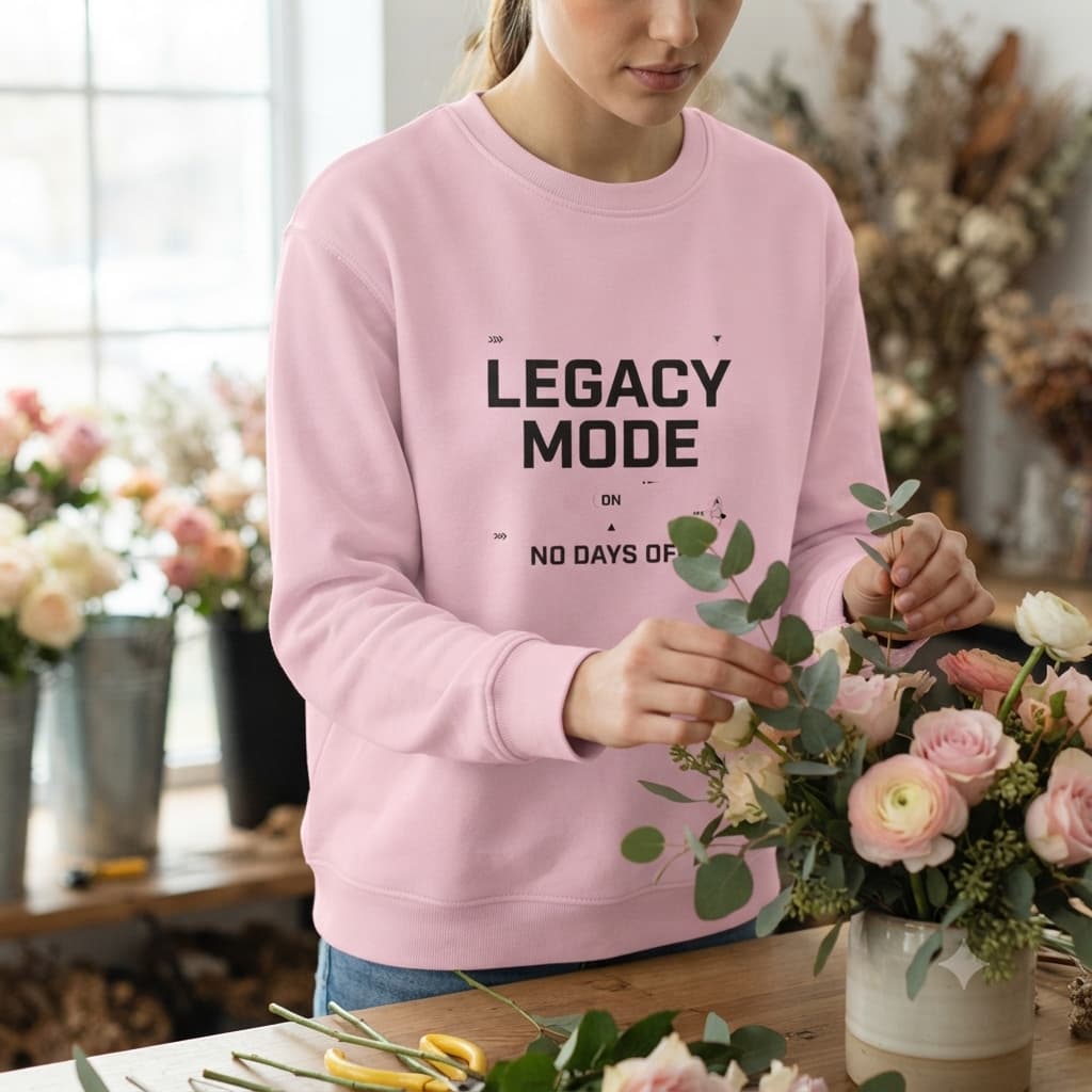 Women's Light Pink Sweatshirt