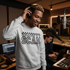 Men's Melange Grey Sweatshirt