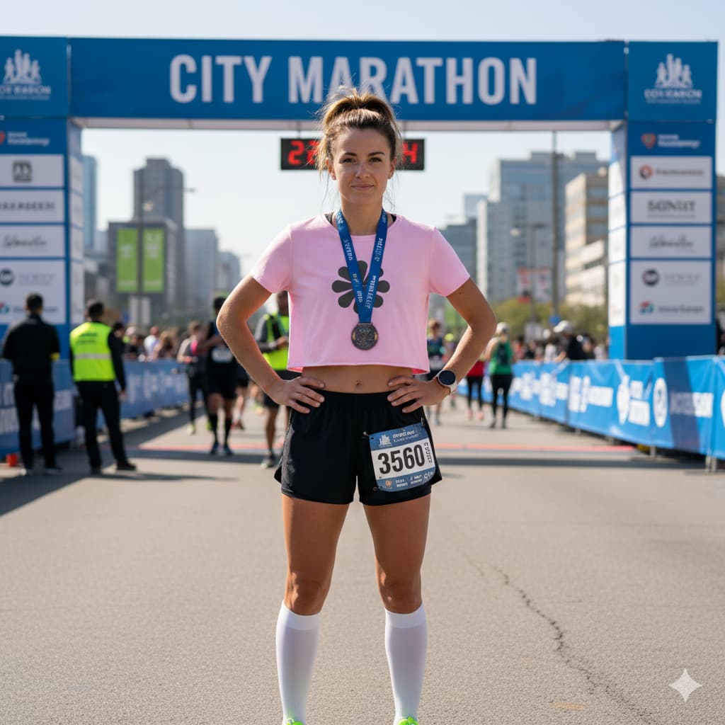 WOMENS LIGHT PINK CROP TOP